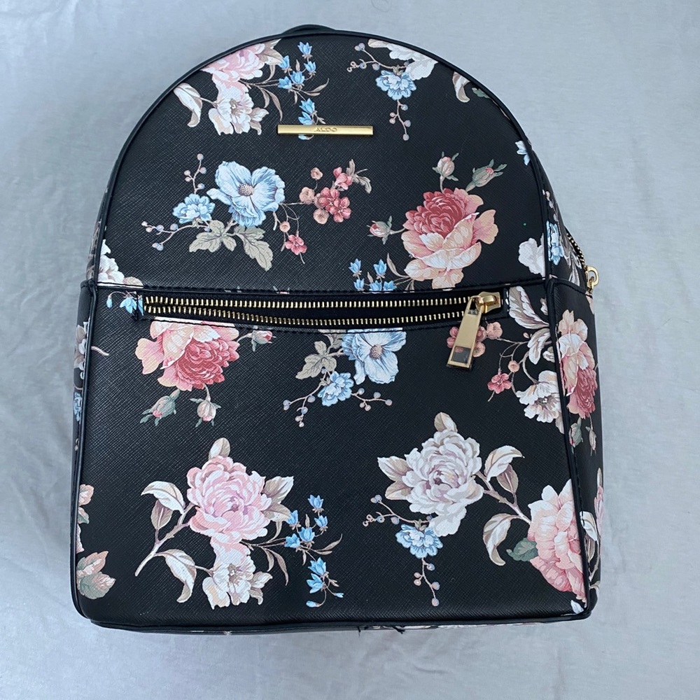 Aldo floral print backpack